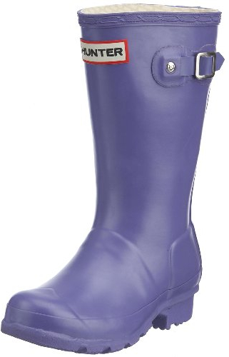 Hunters Original Kids, Stivali di gomma unisex bambino, Viola (iris), 24