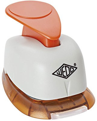WEDO Cloverleaf Shape Craft Punch grau, orange