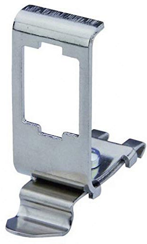 Telegärtner H06000B0045 unbestückt AMJ-Hutschienen-Adapter TS 35 für UMJ-Module/Kupplungen