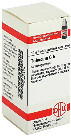 DHU Tabacum C6 Streukügelchen, 10 g Globuli