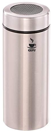 GEFU GE16120 Fina Saupoudreuse à Tamis Acier Inoxydable Inox 8,30 x 5,7 x 19,39 cm