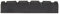 GRAPH TECH GUITAR LABS Black Tusq XL PT-1400-00 Sillet de tête avec encoches pour Basse 5 cordes en Acier au Carbone