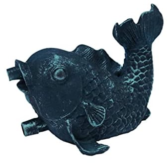 Ubbink Teichfigur Garten Figur Springbrunnen Dekoration Fisch 12,5 cm 1386009