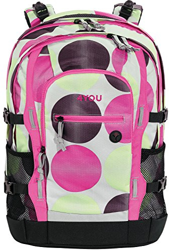 4YOU Jump Schulrucksack Dots