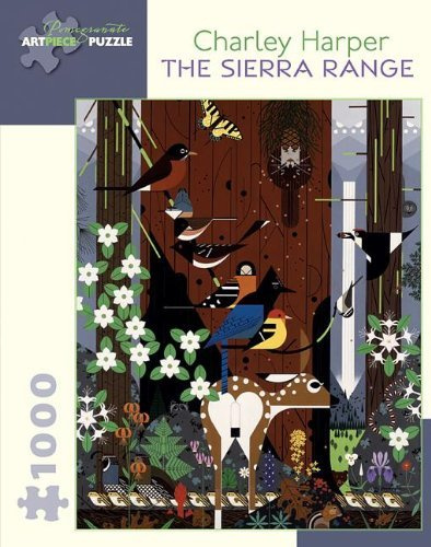 Charley Harper: The Sierra Range 1,000-piece Jigsaw Puzzle by Inc. Pomegranate Communications(2013-01-01)