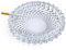 jenifer2015 Aschenbecher aus Glas, rund, 18 cm, Rauchgrau