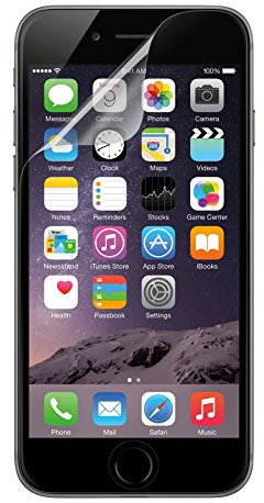 Belkin F8W618BT3 Screen Protector for iPhone 6 Plus and 6s - Transparent, Pack of 3