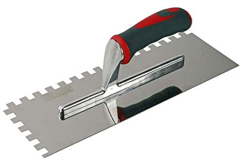 Faithfull, Spatola dentata in acciaio Inox con impugnatura morbida 13 x 4 1/2 - FAISGTNOT10S