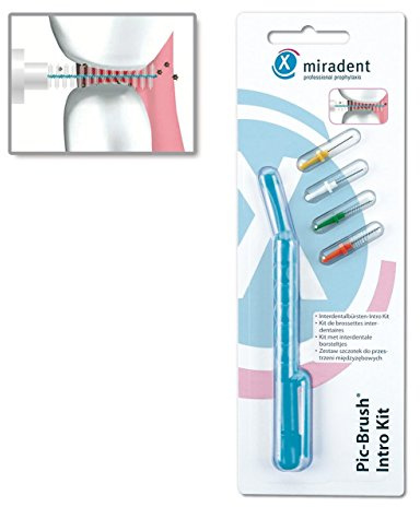 Miradent Interd.PIC-Brush Intro Kit Blau tra.1H+4B