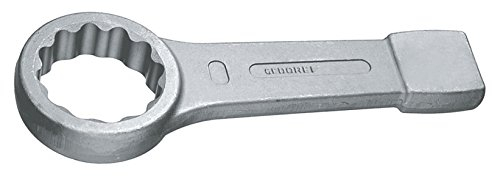 GEDORE Schlag-Ringschlüssel 90 mm, Hochpräzise Schlüsselweite, Robust für Industrie & Handwerk, Made in Germany - 90mm