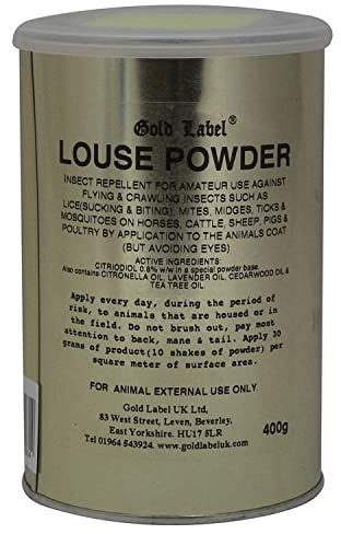 Gold Label See Description Louse Powder, Clear