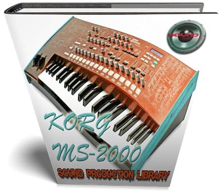 KORG MS2000 - Large Sound Library - Original Samples in WAVE/Kontakt on DVD or for download.