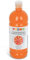PRIMO Schulmalfarbe Tempera Farbe für Kinder | 1000 ml Flasche mit Dosierverschluss | Malen, Basteln | große Farbauswahl | Gebrauchsfertig für Schule und Zuhause (orange)