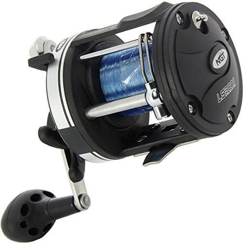 NGT FRL-LS3000 Angelrolle mit 11,3 kg Schnur, Schwarz