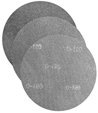 RETOL Klett-Schleifgitter, 125 mm, Korn 180, f. Exzenterschleifer, Siliciumcarbid (25 Stk.)