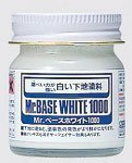 Mr Hobby 40ml Mr Base White 1000 # 283 by Mr Hobby / Gunze Sangyo