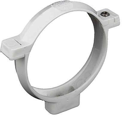 Collier à bride blanc CORGTB pour descente diamètre 80mm
