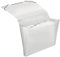 Veloflex 4445290 - Fächermappe Crystal DIN A4, mit 6 Fächern und Taben, PP-Material, Ordnungs-Mappe, transparent