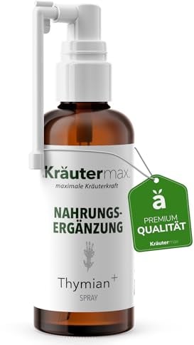Thymian Spray mit Propolis Tinktur Halsspray und Rachenspray 1 x 30 ml