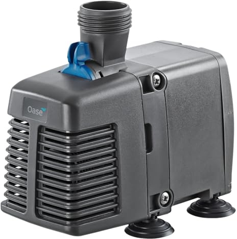 Oase OptiMax 4000 Aquarium Pump for Water Circulation, Pump for Sump Filter, Submersible and Inline, Saltwater and Freshwater Aquariums, Pump for Fish Tanks, Flow Control, German Engineering