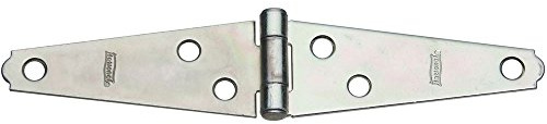National Hardware N127-449 V280 Light Strap Hinges in Zinc plated, 2 pack