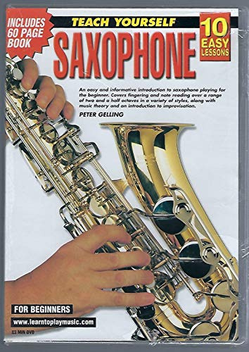 10 Easy Lessons Saxophone DVD and Booklet in Case [With Booklet in Case]