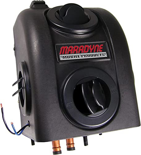 Maradyne Santa Fe Floor Mount Heater | Energy Efficient | Heavy Duty & Corrosion-Resistant | 360-Degree Adjustable Louvers | 3-Speed Motor | Easy Control | Universal Mounting | Hardware Included