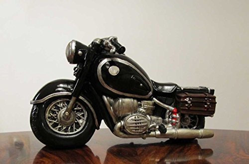 Udo Schmidt Spardose Motorrad Bike (Schwarz)