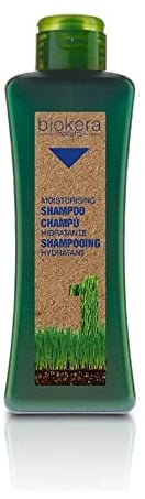 SALERM - Champú Hidratante Biokera Natura - 1000 ml - Ideal para Cabellos Secos o Deshidratados - con Aceite de Germen de Trigo - Hidratación Profunda Cabello - Melena más Suave y Brillante