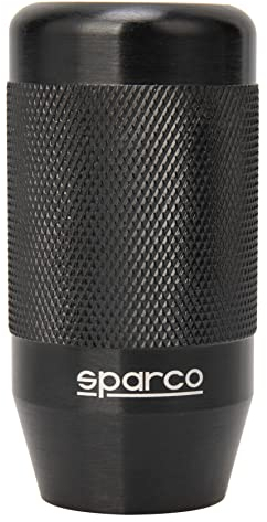 Sparco Manueller Schaltknauf SPC Racing Aluminium Schwarz Universal