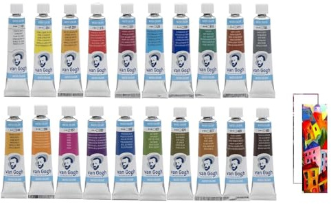 Van Gogh Aquarelle 20 tubes x 10ml et 2 cartes