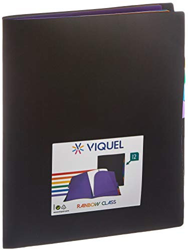 Viquel Rainbow Class Ordnungsmappe Einband 12 Blick Gehrungssäge aus Polypropylen