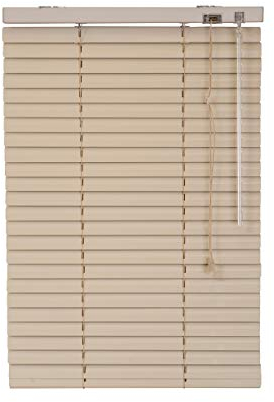 Sunlines HW2121 Jalousie Fixmaß, Metall, coffee-creme, 180 x 175 cm