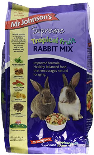 Mr Johnson's Supreme Tropical Fruity Rabbit Mix, 2.25 kg, transparent