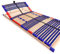 stabiler Lattenrost 100% BUCHE Lattenrahmen - Kopfteil verstellbar - SCHULTERFRÄSUNG, 7 Zonen, 42 Federleisten, Härte-Regulierung, Mittelgurt - VARIO SLEEP BEST 42® unmontiert (130x200cm)