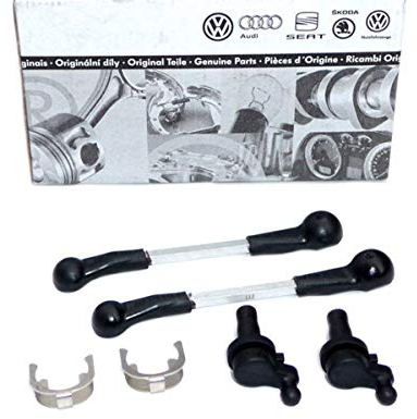 2x Original VW Audi V6 TDI Gestänge Saugrohrklappe Klappen Ansaugrohr A4 A5 A6 A8 Q5 Q7 Touareg Phaeton