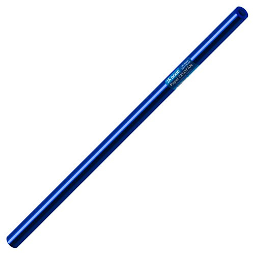 DOHE - Cellophanpapier, Rolle mit 25 Bögen, 50 x 70 cm, Blau