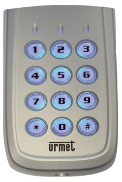 clavier à code - plastique - 2 relais - urmet 141202