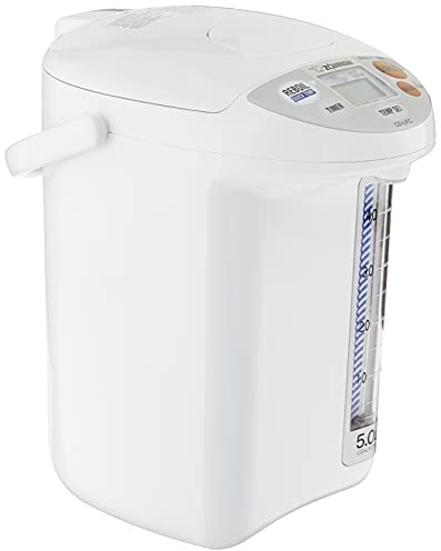 Zojirushi CD-LFC50 Panorama Window Micom Water Boiler and Warmer (169-ounce, 5.0-Liter, White)