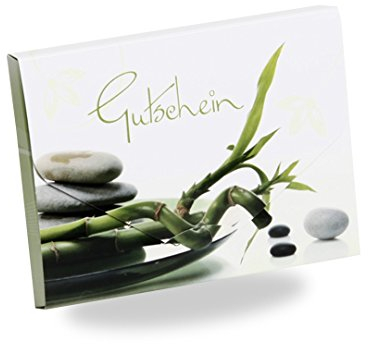 Gutscheinkarten Cute Case (10 Stück) - Gutscheine für Physiotherapie, Wellness, Yoga - außergewöhnliche Form als kleine Geschenkbox!
