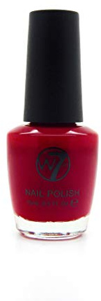 w7 Nagellack 27 crimson, 15 ml, 1er Pack (1 x 0.015 l)