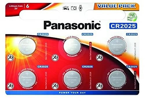 Value Pack Batterie CR2025 6 Batterie -- Sovatem