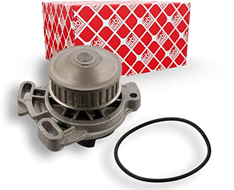 febi bilstein 01073 Wasserpumpe mit Dichtring, 1 Stück | Kompatibel mit: AUDI 100 C2 Avant, 100 C2 Stufenheck, 100 C3 Avant, 100 C3 Stufenheck, 200 C2 Stufenheck, 200 C3 Avant