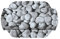 Kleine Wolke Nackenpolster Stepstone, 32x 22 cm, grau
