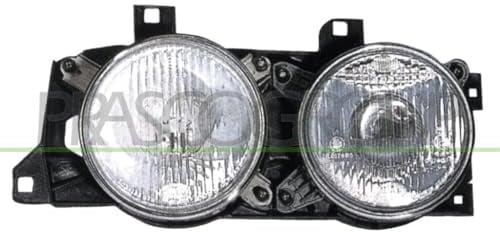 Prasco - BM0424704 - BMW - 5 Series - E34 - Mod. 02/88-10/95 - Scheinwerfer Links-H1+H1-Ohne Lwr
