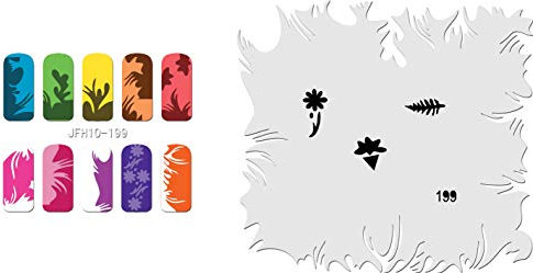 Airbrush Nail Art Stencil Fengda JFH10-199