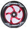 Fasen Spoked 110mm Stunt-Scooter Wheel + ABEC 9 Kugellager Red
