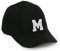 Baseball Mütze Cap Caps A-Z schwarz Snapback with Adjustable Strap Snap Back LA (M)