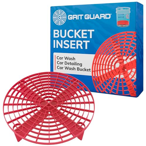 The Grit Guard Insert (Red) - Fits 12 Inch Diameter Bucket