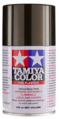 TAMIYA 85094 TS-94 Metallic Grey Glossy 100 ml Spray Paint for Plastic Model Making, Model Making and Craft Accessories, Spray Paint for Model Making